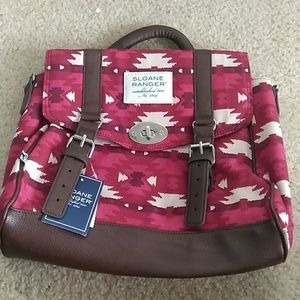 Sloane Ranger messenger bag